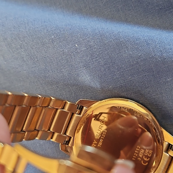 🛑TORY BURCH Collins 38MM Rose Gold Watch - Picture 4 of 6